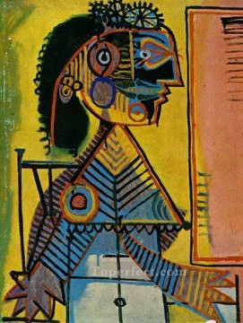 Retrato de una mujer con cuello verde Marie Therese Walter 1938 Pablo Picasso Pinturas al óleo
